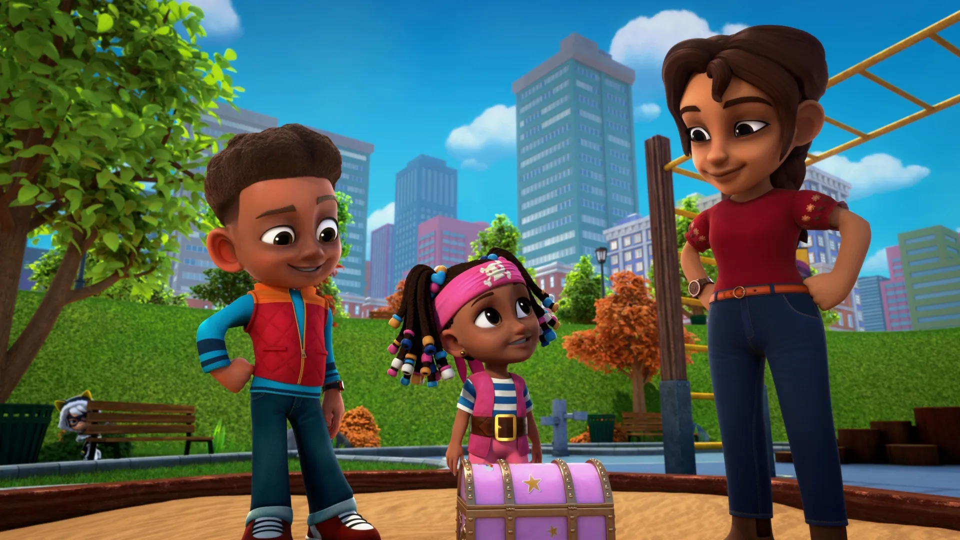 thumbnail - S4:E15 The Treasure of Billie the Pirate / Big City, Little Landshark