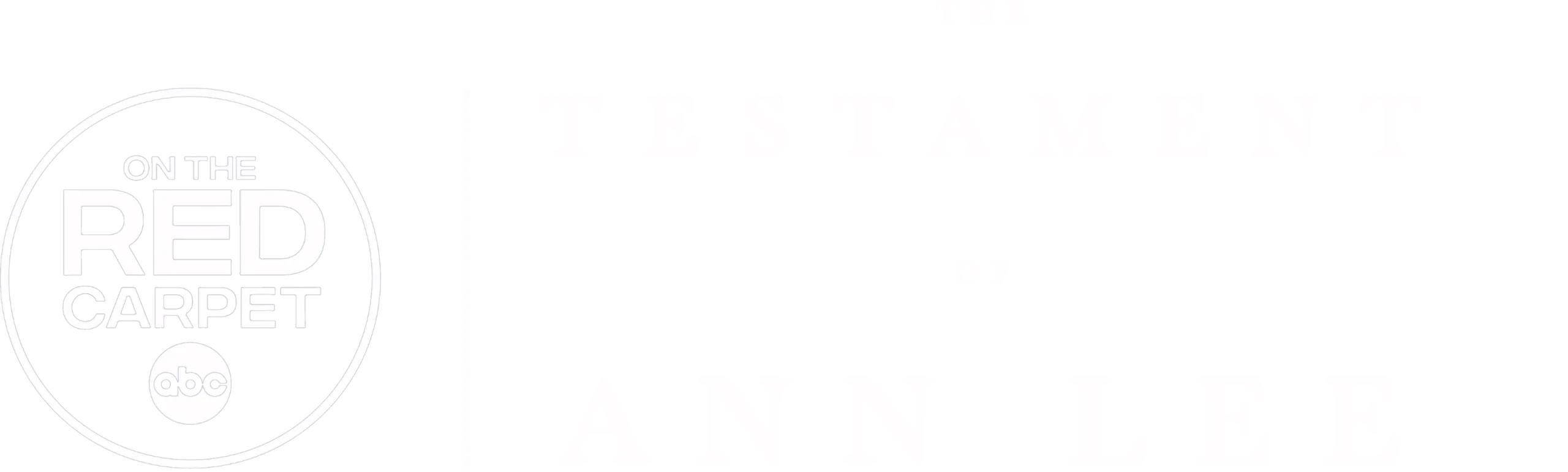 On The Red Carpet Presents: "The Testament of Ann Lee"