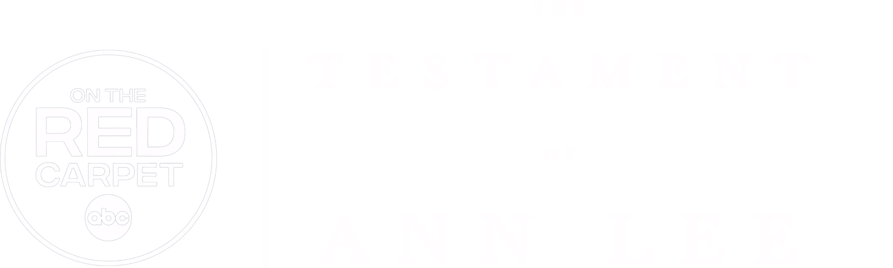 On The Red Carpet Presents: "The Testament of Ann Lee"