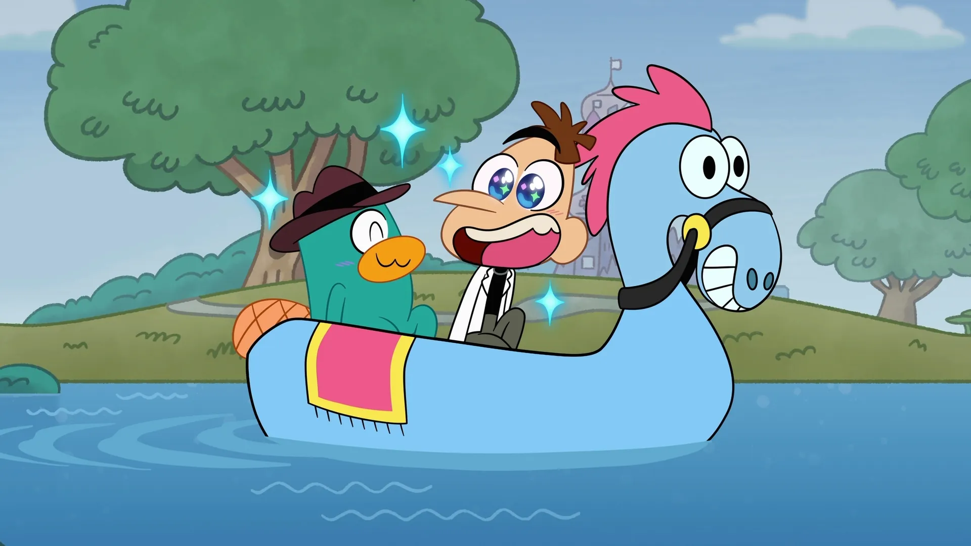 thumbnail - S6:E14 Phineas and Ferb: Arch-Enemy Day-Off