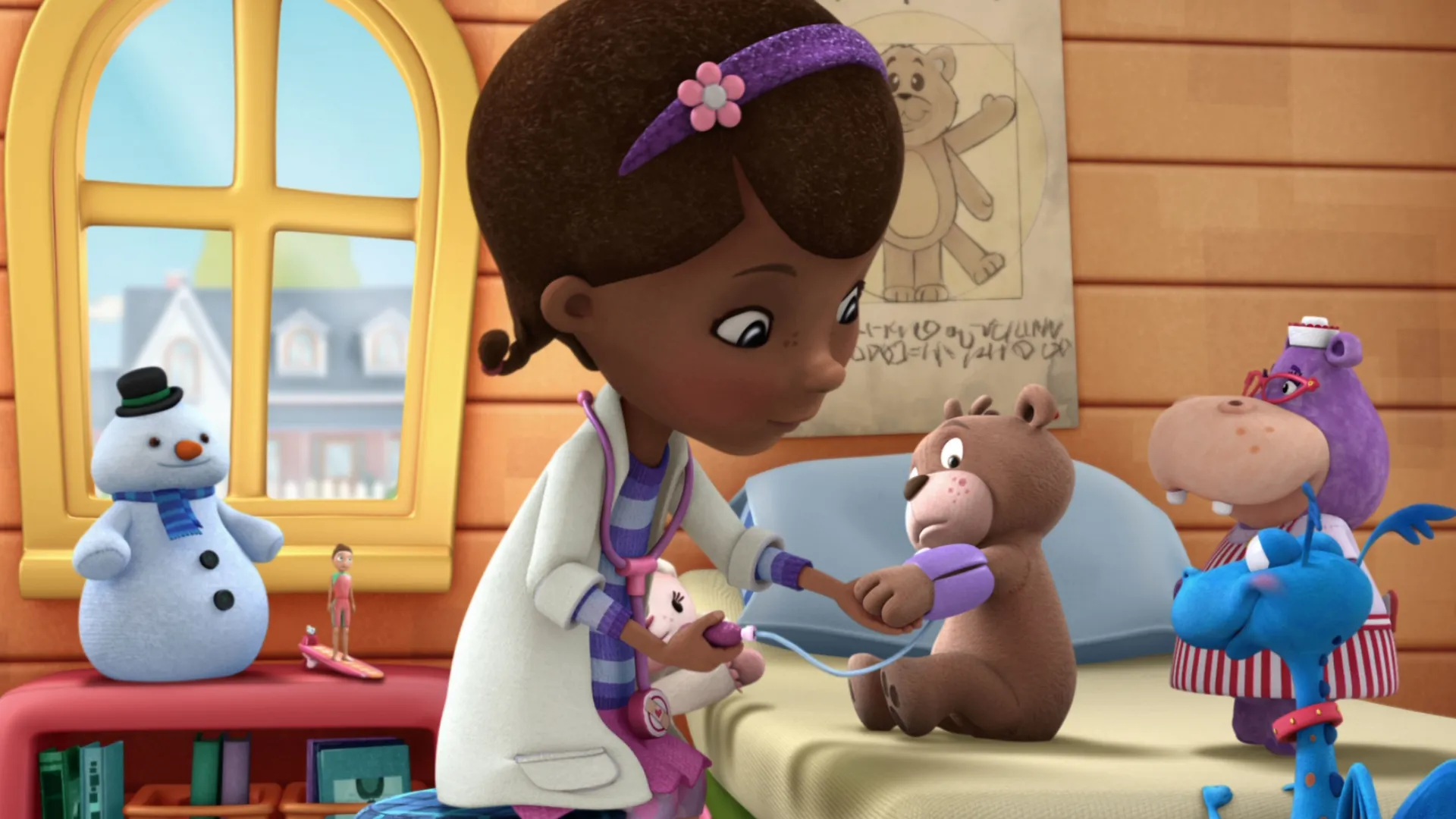 thumbnail - S3:E1 A Big Pain in Teddy's Tummy / Slip 'N Slide