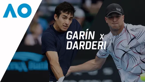thumbnail - Australian Open 2026 | Cristian Garin (CHI) x Luciano Darderi (ITA) 