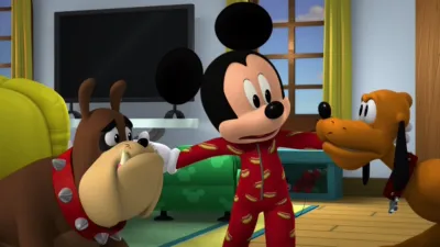 thumbnail - S1:E19 Mickey's Roommate / Minnie's Bow-Tell