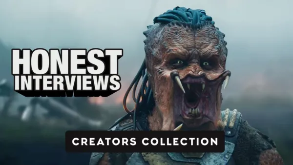 thumbnail - Honest Trailers Interview - Predator: Badlands | Screen Junkies | Creators Collection
