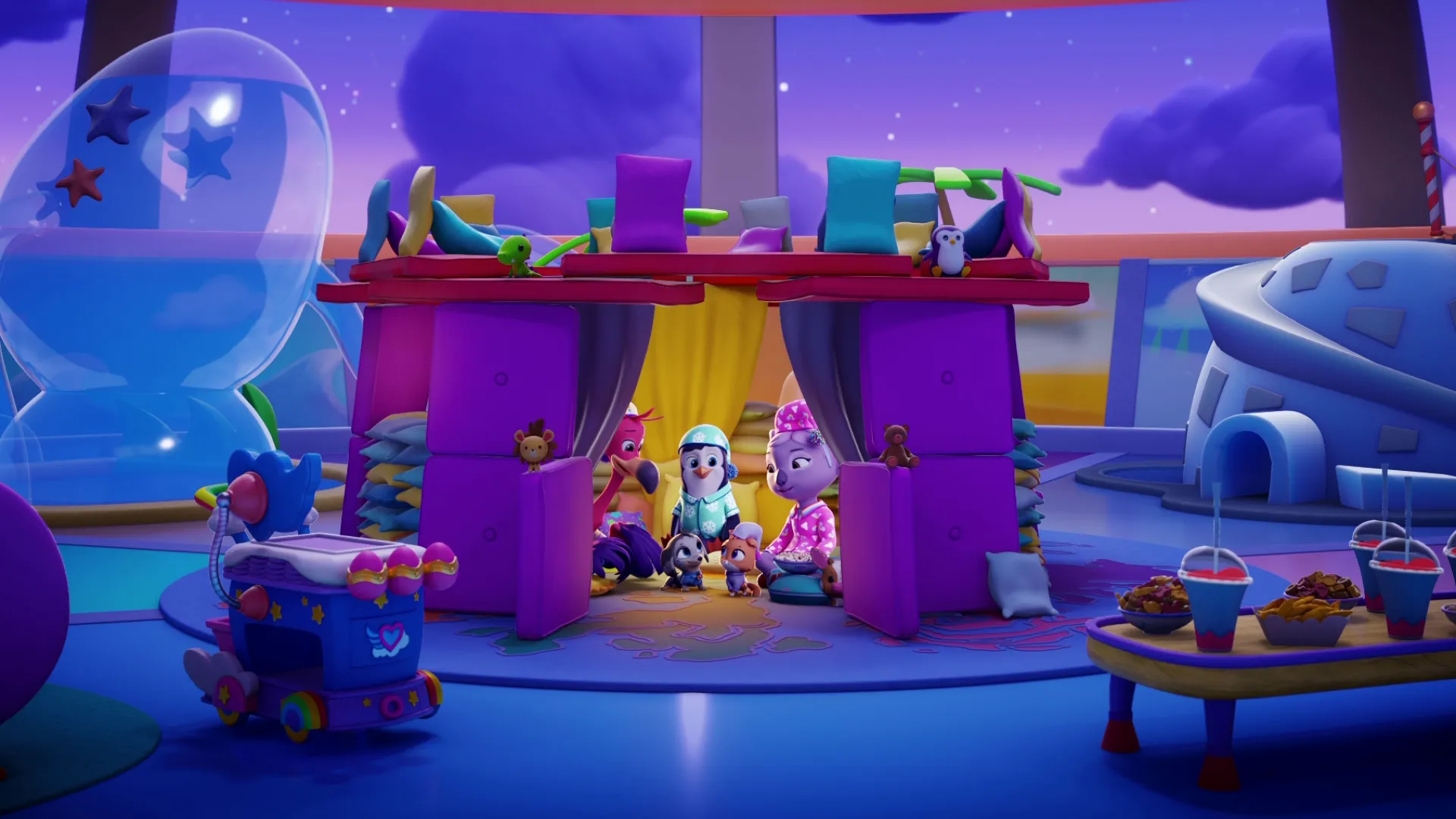 thumbnail - S2:E18 The Bunny Bunch / Pajama Party