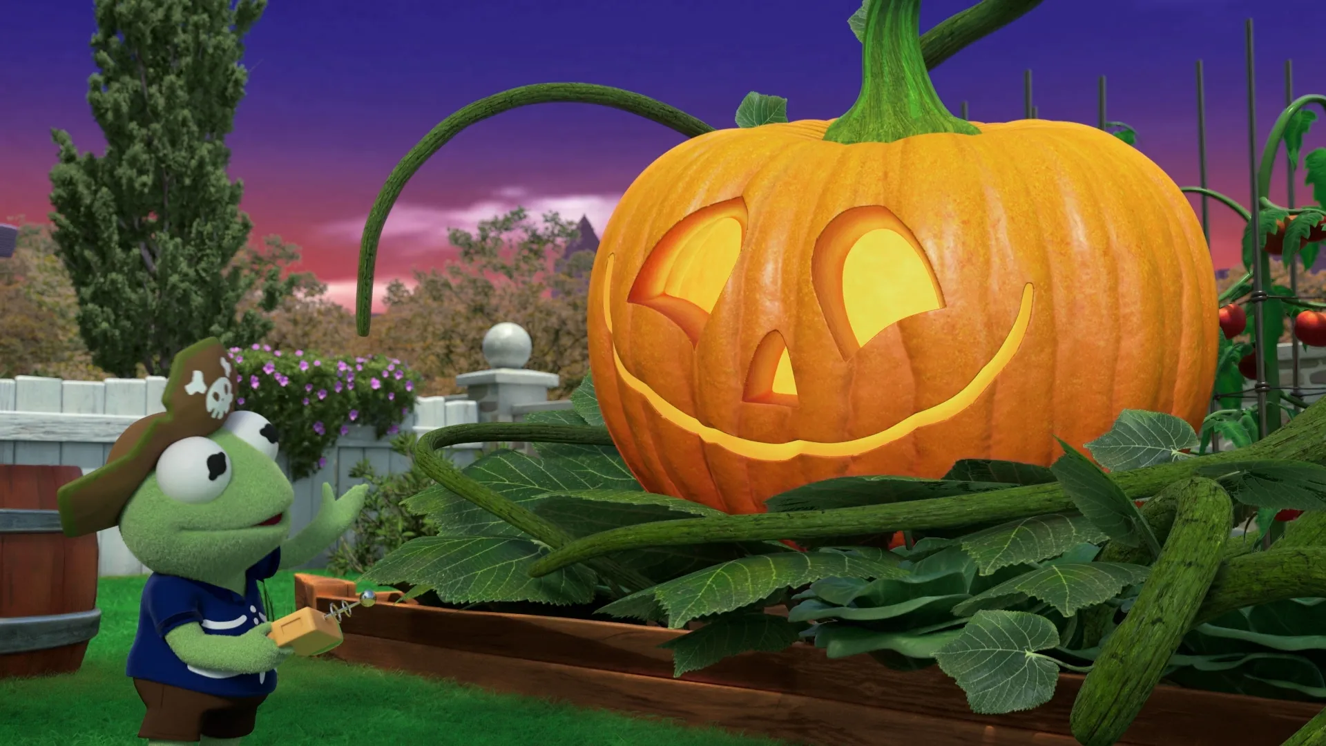 thumbnail - S3：第24話「こまったカボチャ / オオカミマルの のろい」