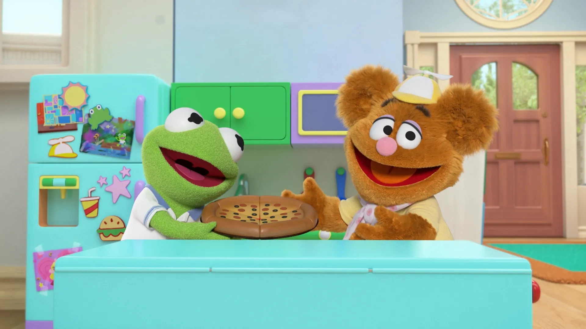 thumbnail - S3：第12話「なかよしのピザ・デリバリー / ペンギンのかがくしゃサマー」