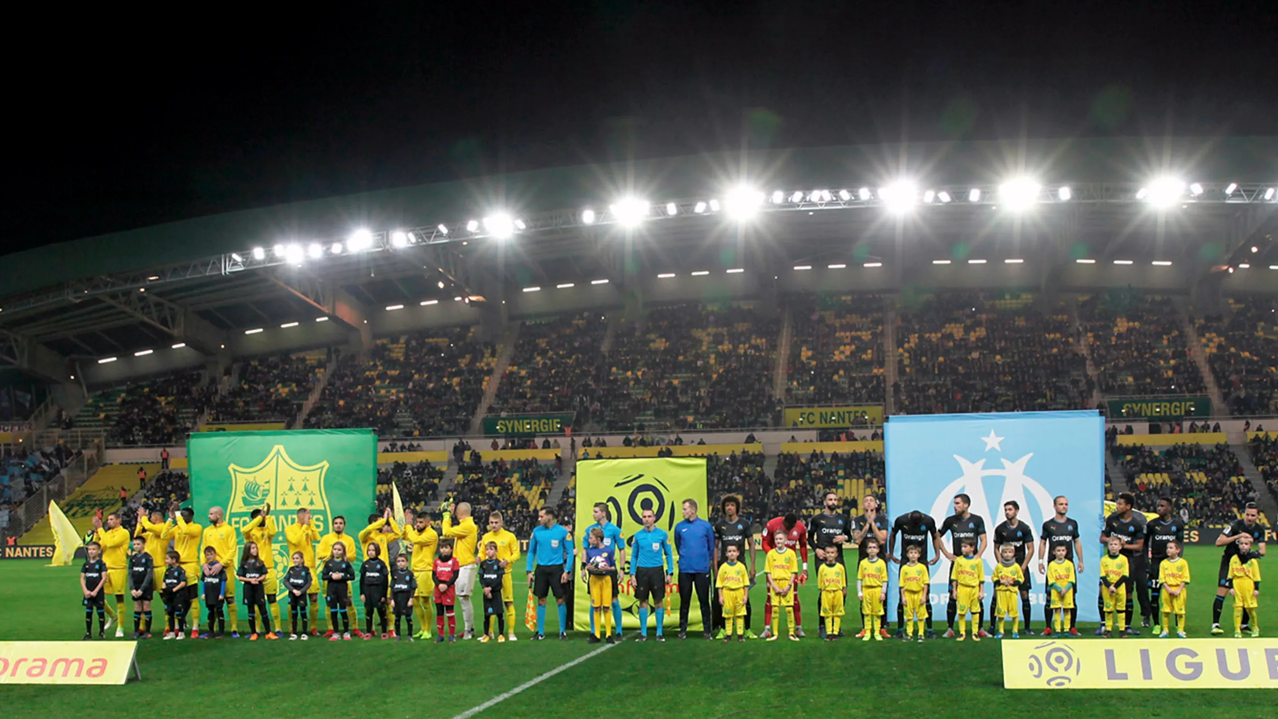 ⁦Nantes vs. Olympique Marseille⁩
