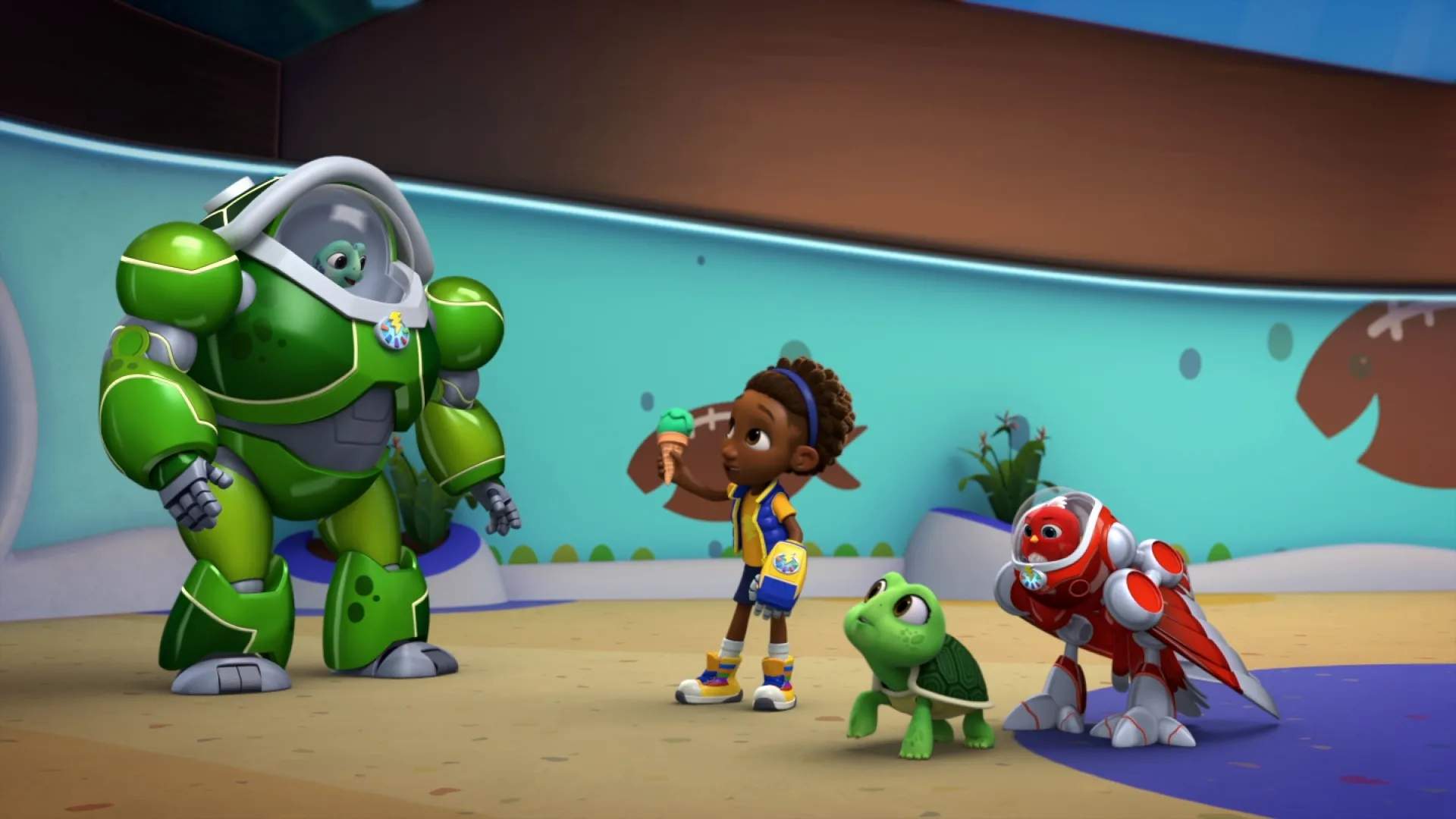 thumbnail - S2:E2 The Fast and the Furriest / Turtle Tot Tizzy