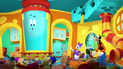 thumbnail - S1:E10 Daisy & Goofy Clean Up!/ Crayon World!
