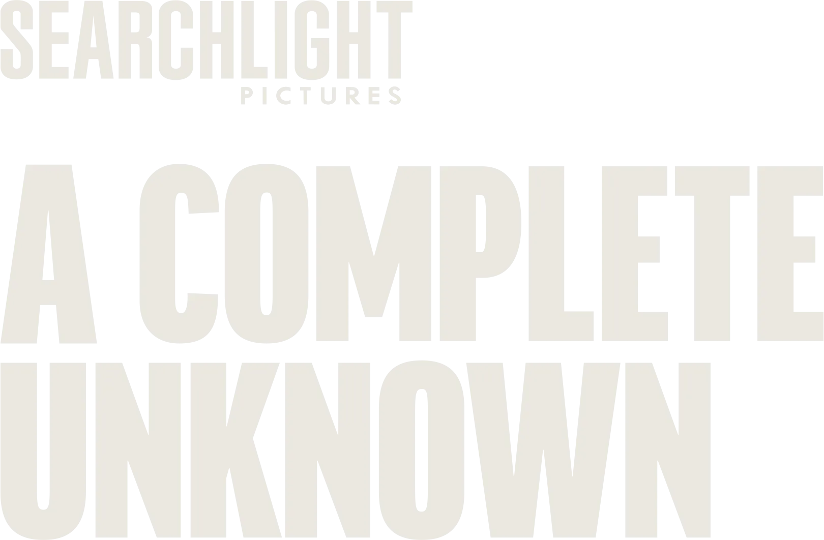 A Complete Unknown