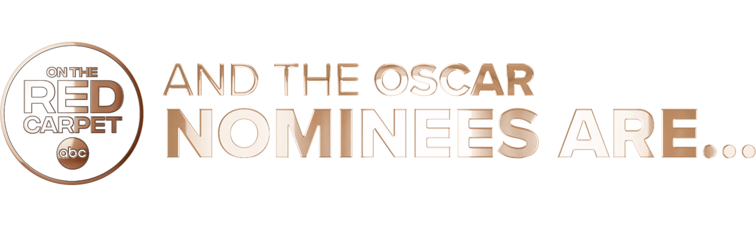 On The Red Carpet: And the Nominees Are...