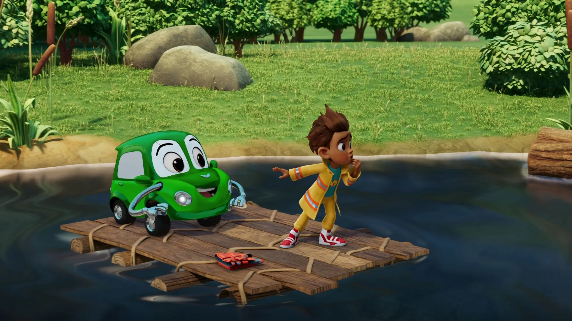 thumbnail - S1:E12 River Rescue / Big Tread