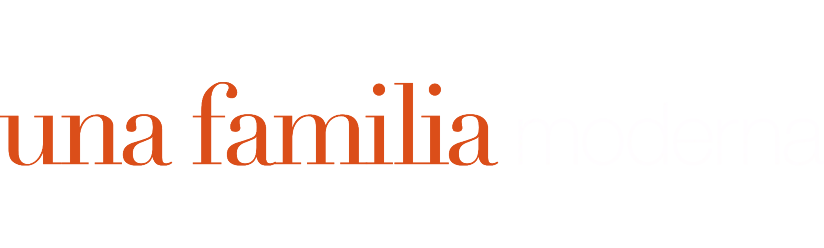 Una Familia Moderna