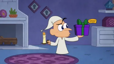 thumbnail - S7:E3 Phineas and Ferb: Doof's on the Naughty List