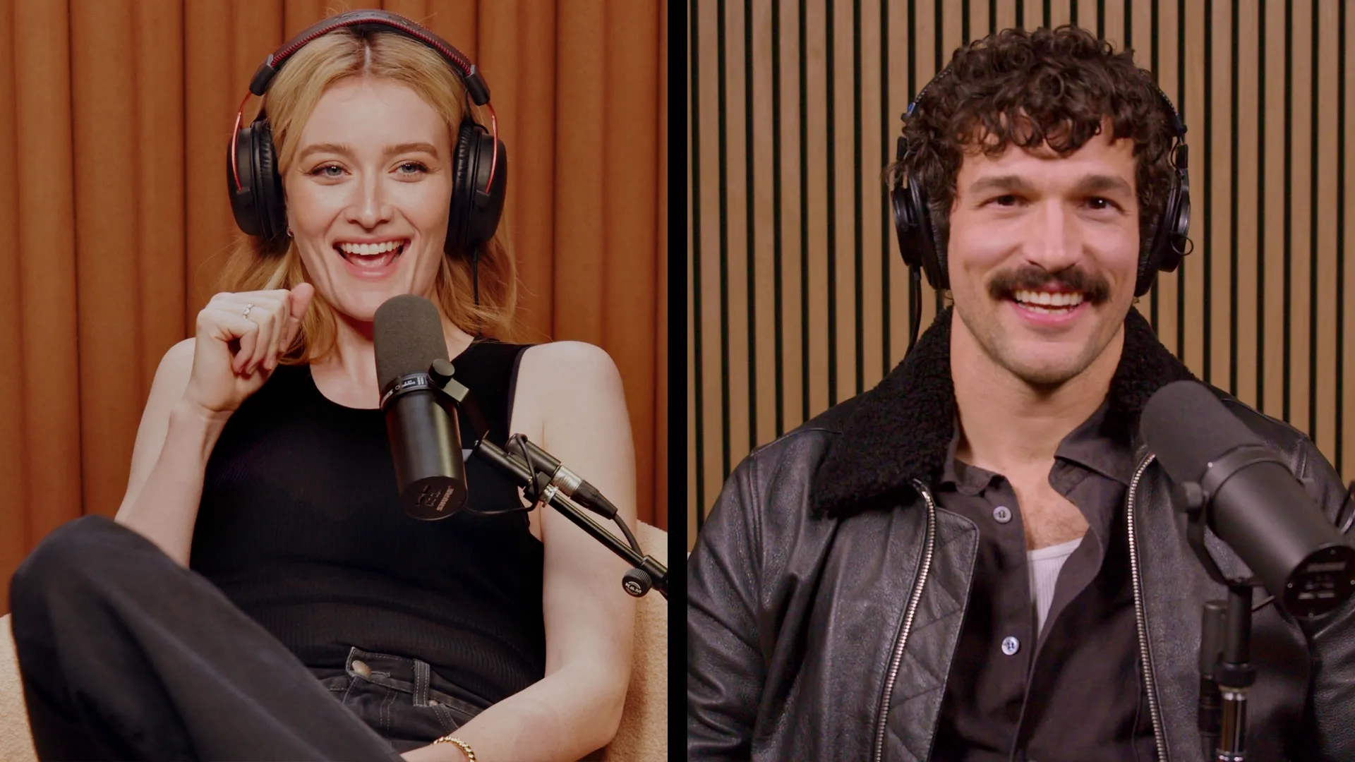 thumbnail - S1:E1 Love Story: JFK Jr. & Carolyn Official Podcast Episode 1: Sarah Pidgeon and Paul Anthony Kelly