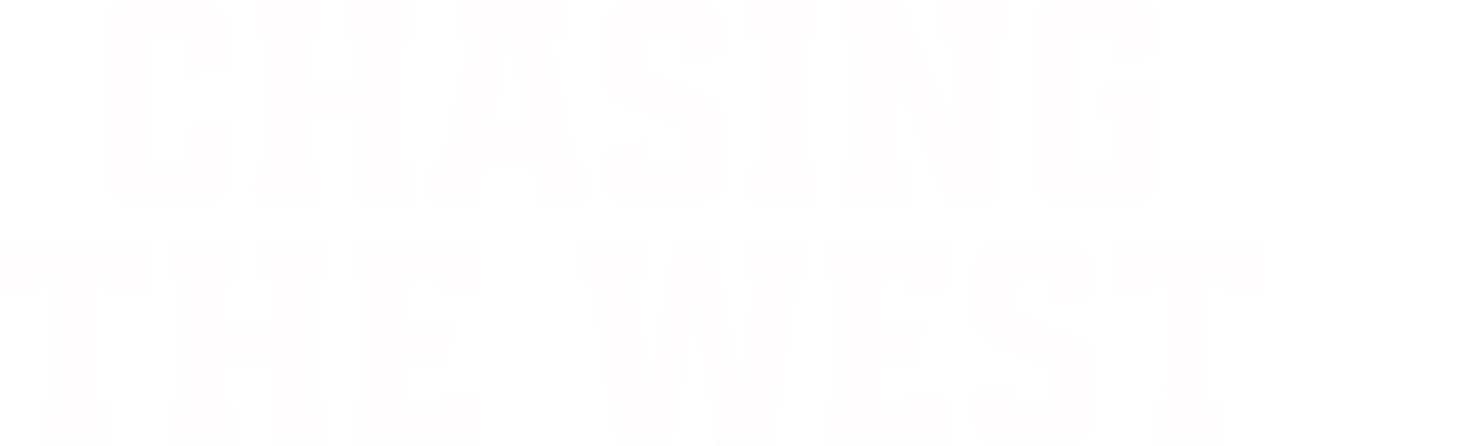 Chasing the West