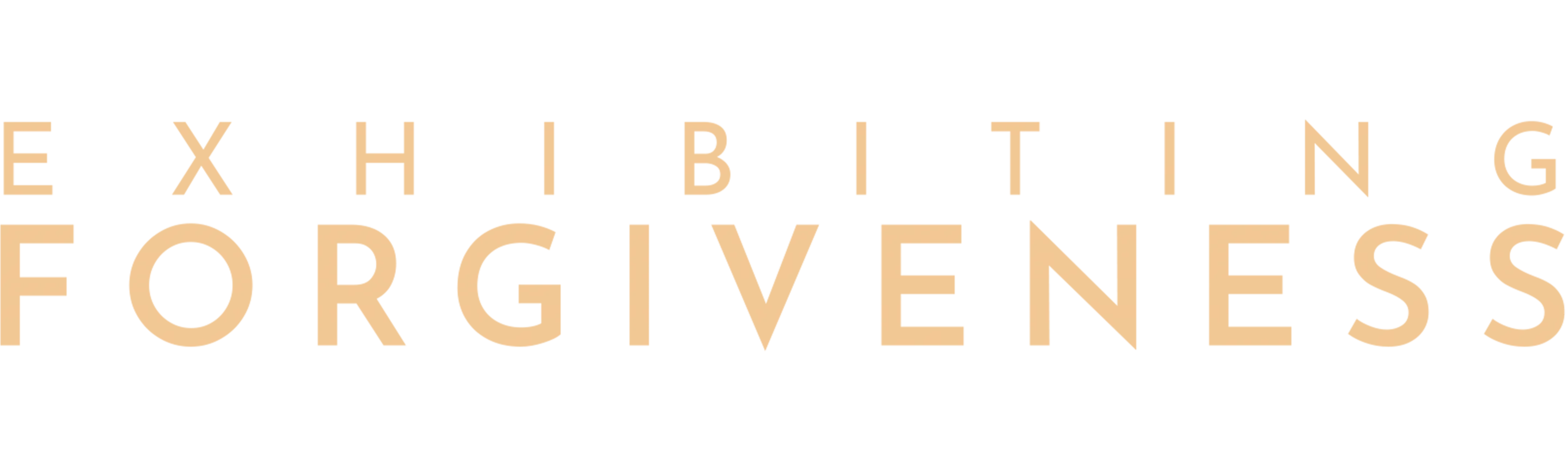 Exhibiting Forgiveness