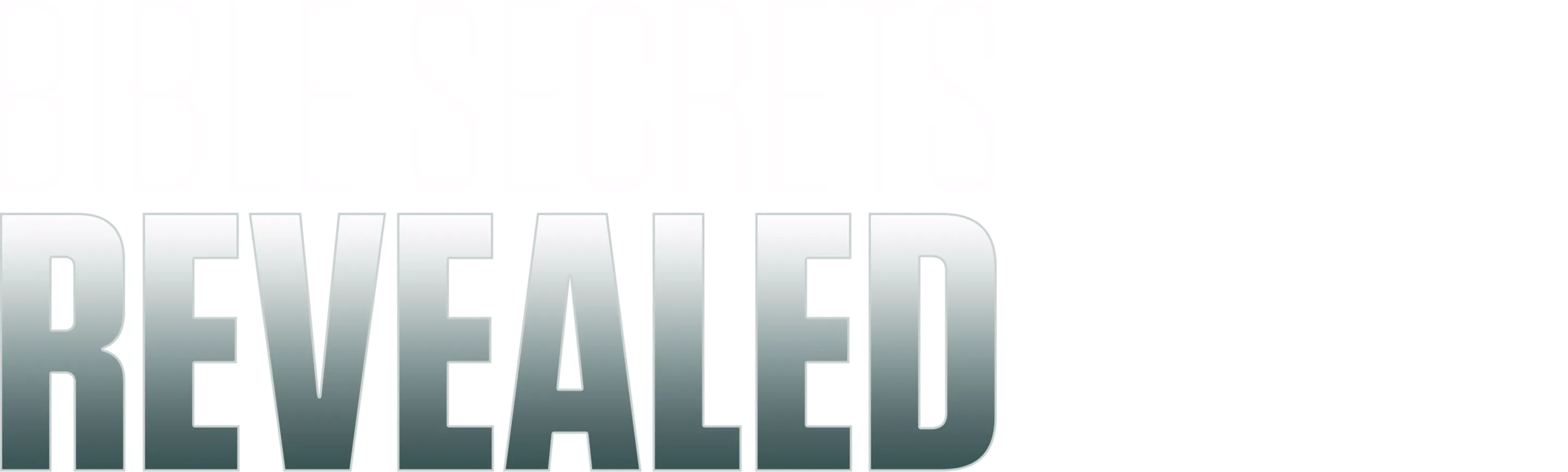 Bible Secrets Revealed