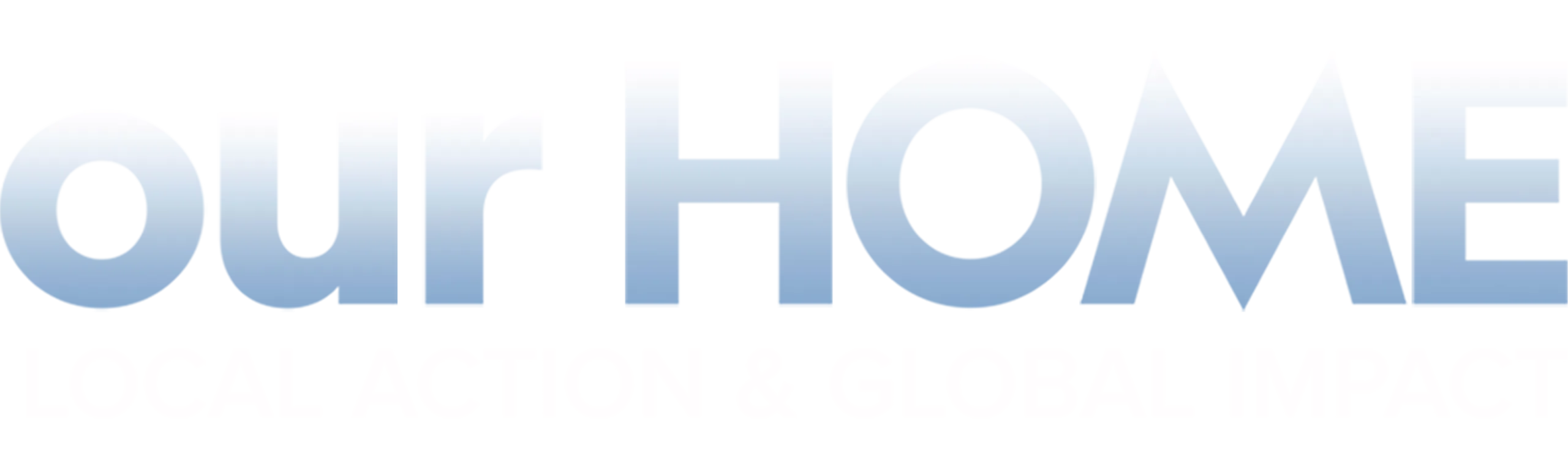 Our Home: Local Action and Global Impact