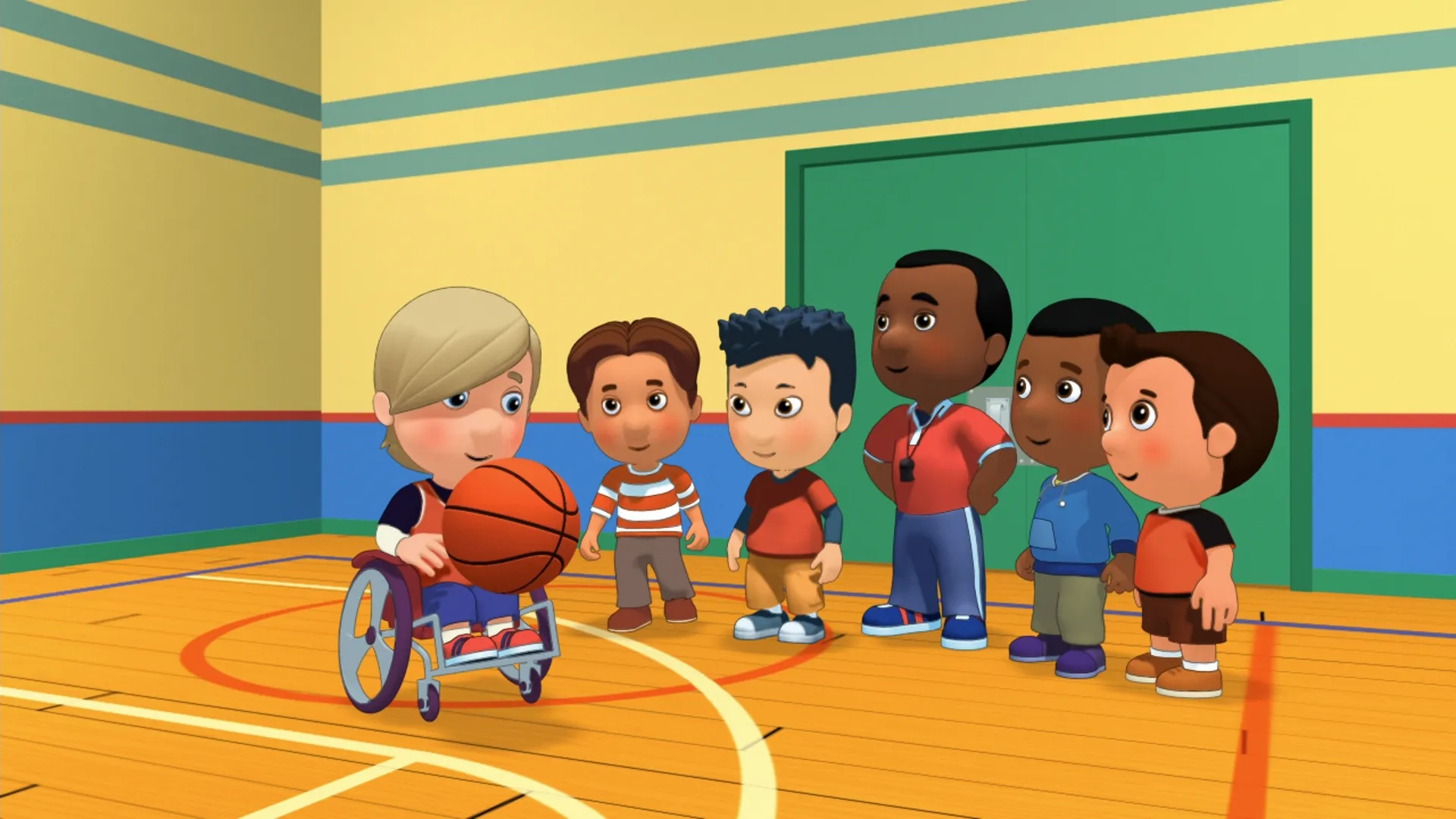 thumbnail - 2. évad 10. rész: Squeeze Sticks / Basketball for All