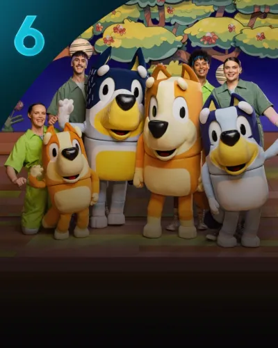 Bluey e o Teatro de Marionetes