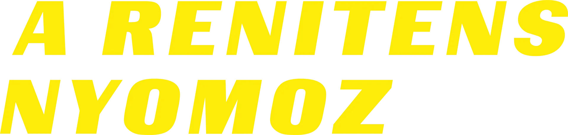 A renitens nyomoz