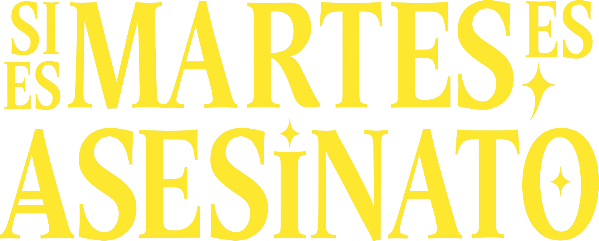 Si es martes, es asesinato