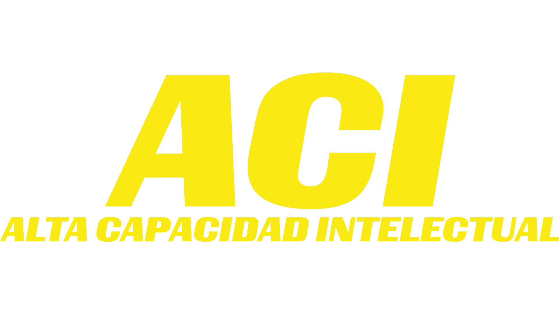 ACI: Alta capacidad intelectual