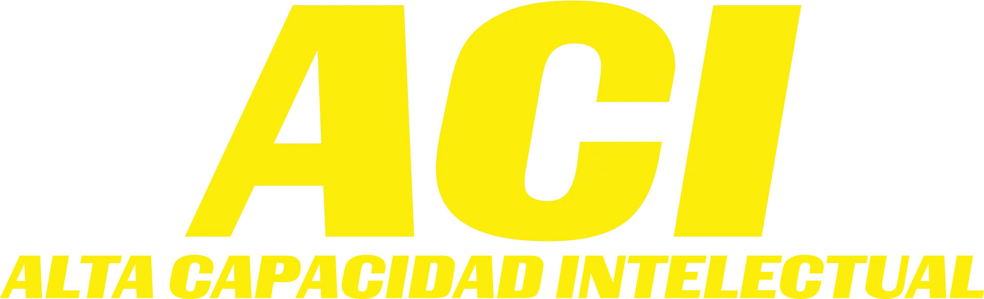 ACI: Alta capacidad intelectual