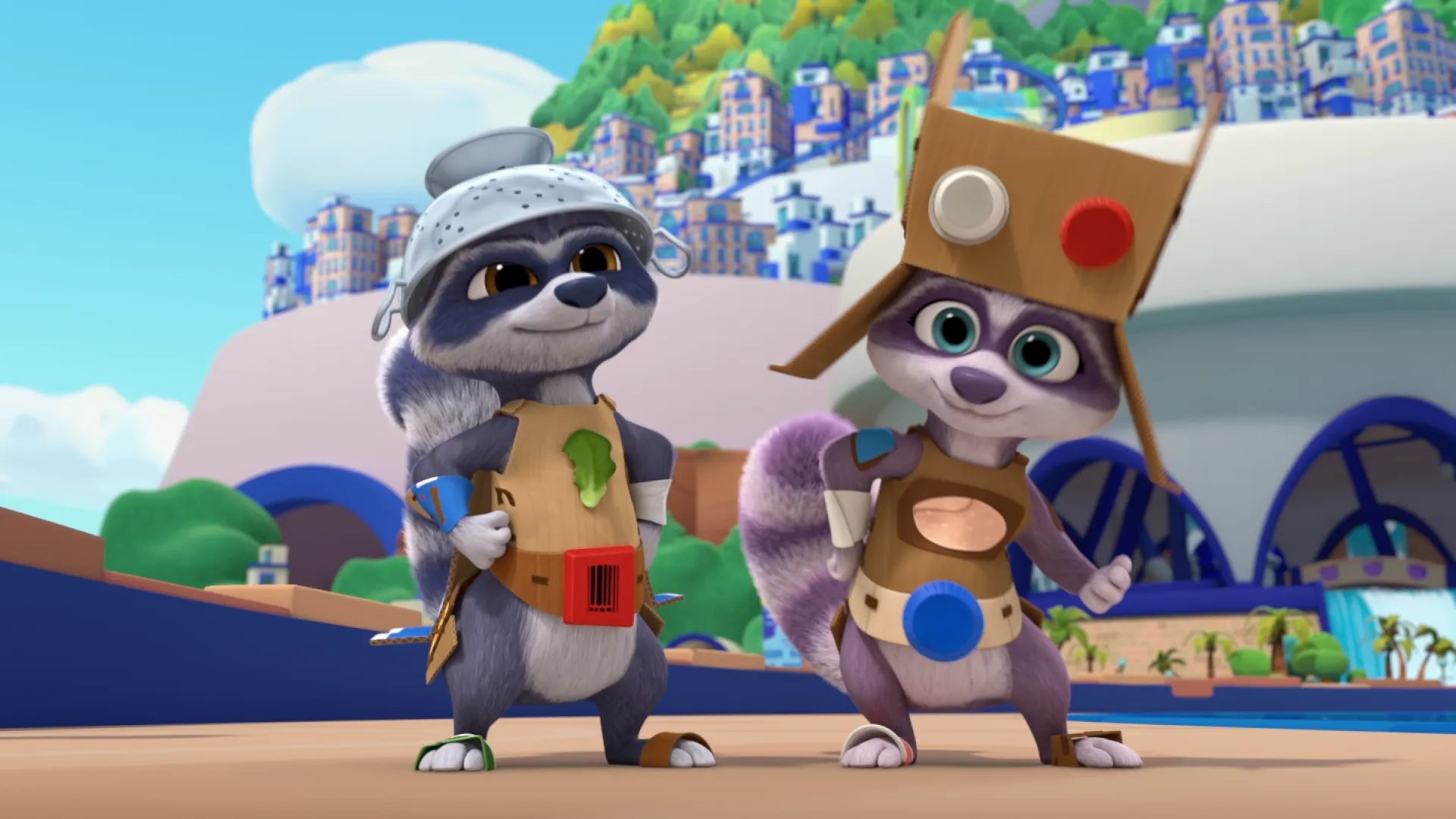 thumbnail - S2:E13 Team Robo Raccoon / MetroPep City