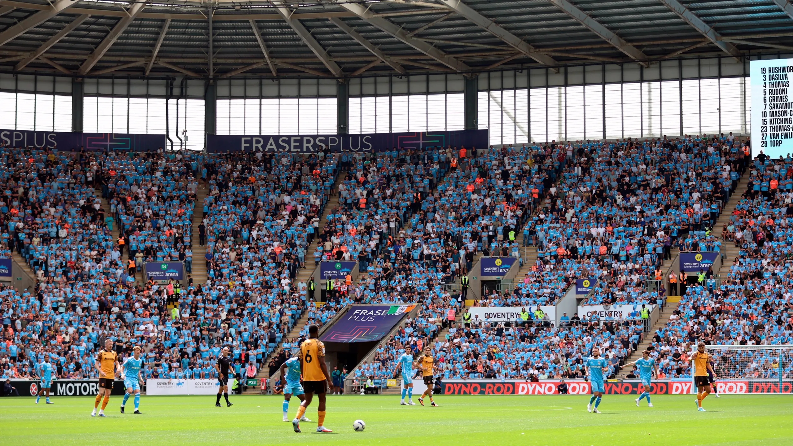 Coventry City x Southampton