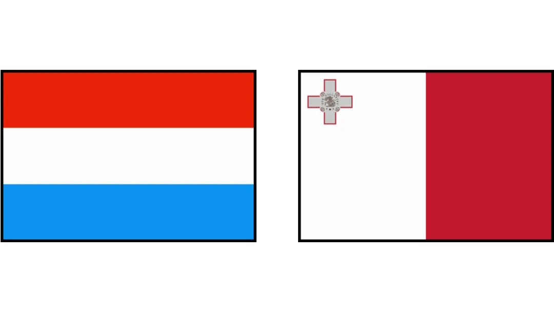 ⁦Luxemburgo vs. Malta⁩