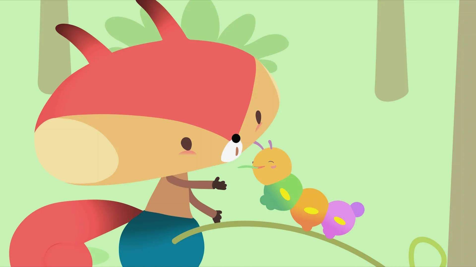 thumbnail - S1:E7 Caterpillar / Birthday / Falling Asleep / Rain / Forest