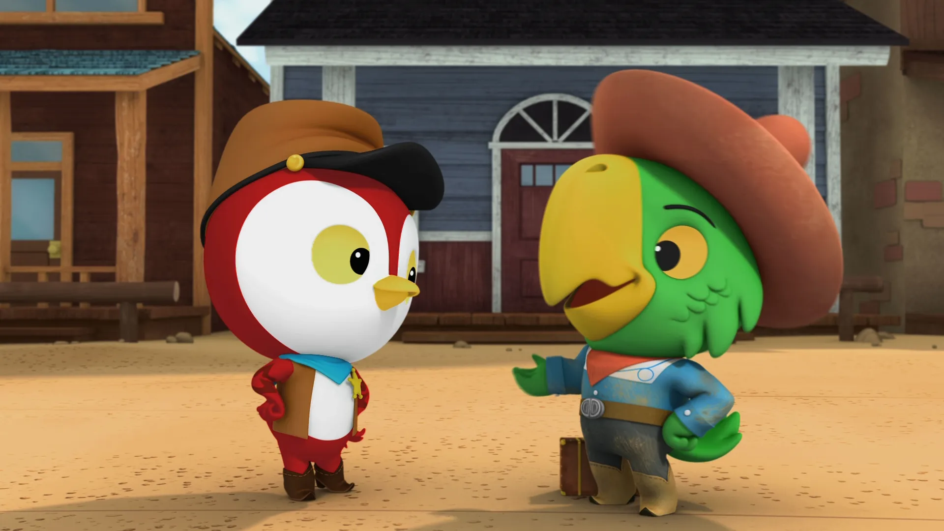 thumbnail - S1:E18 Parroting Pedro / Toby Gets the Scoop
