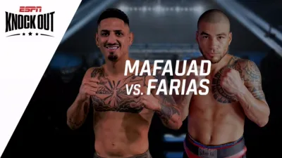 thumbnail - Joel Mafaud vs. Mariano Farías | ESPN KO