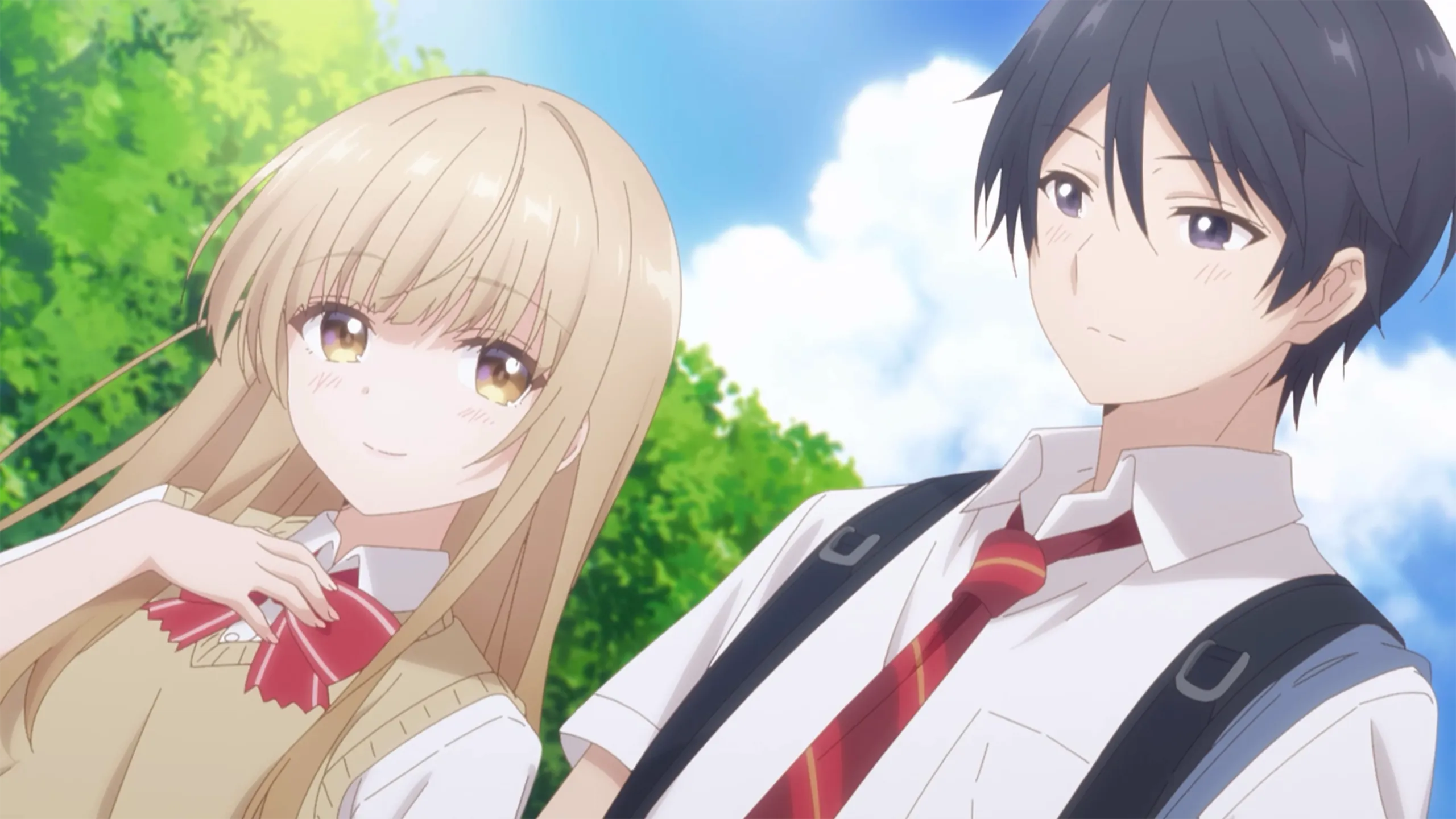 thumbnail - S2：第1話「二人での登校とお披露目」