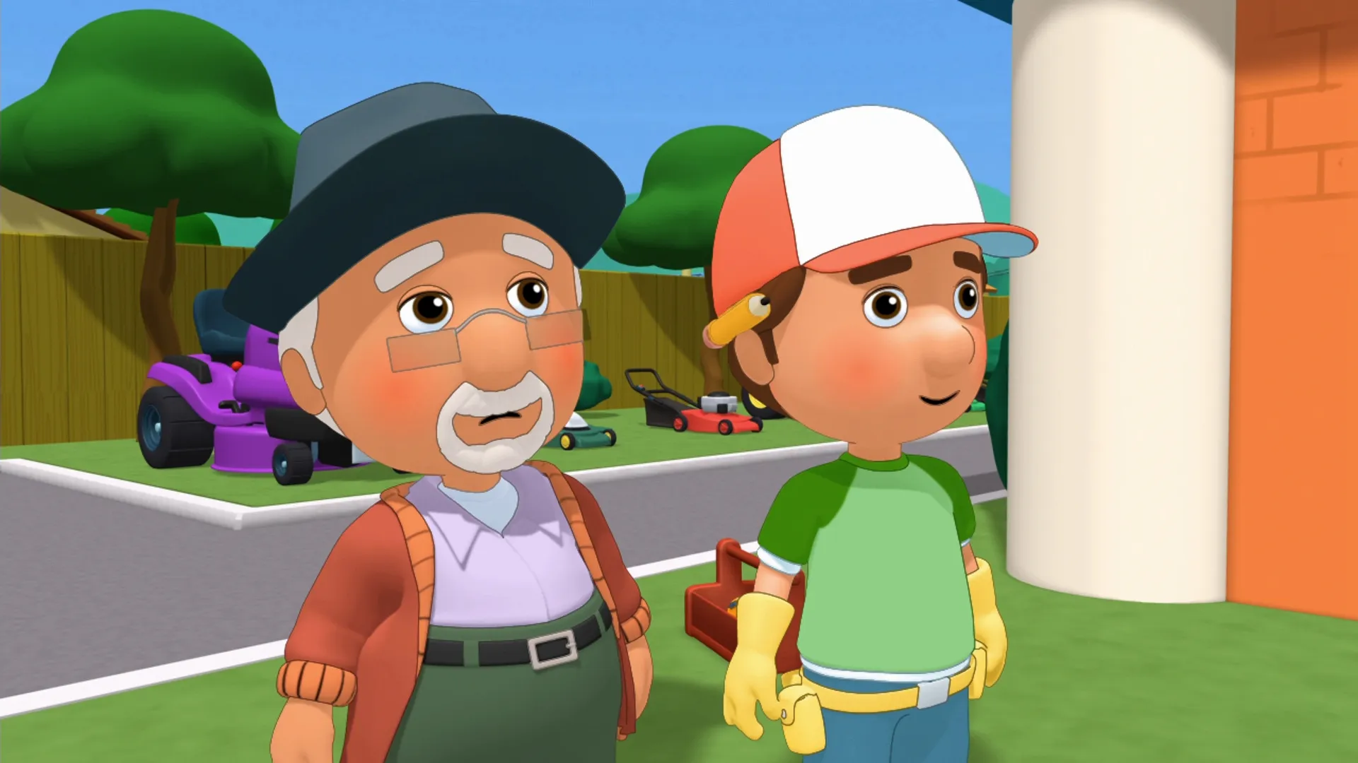 thumbnail - S3:E18 Leela's Birthday Party / Abuelito's Mower