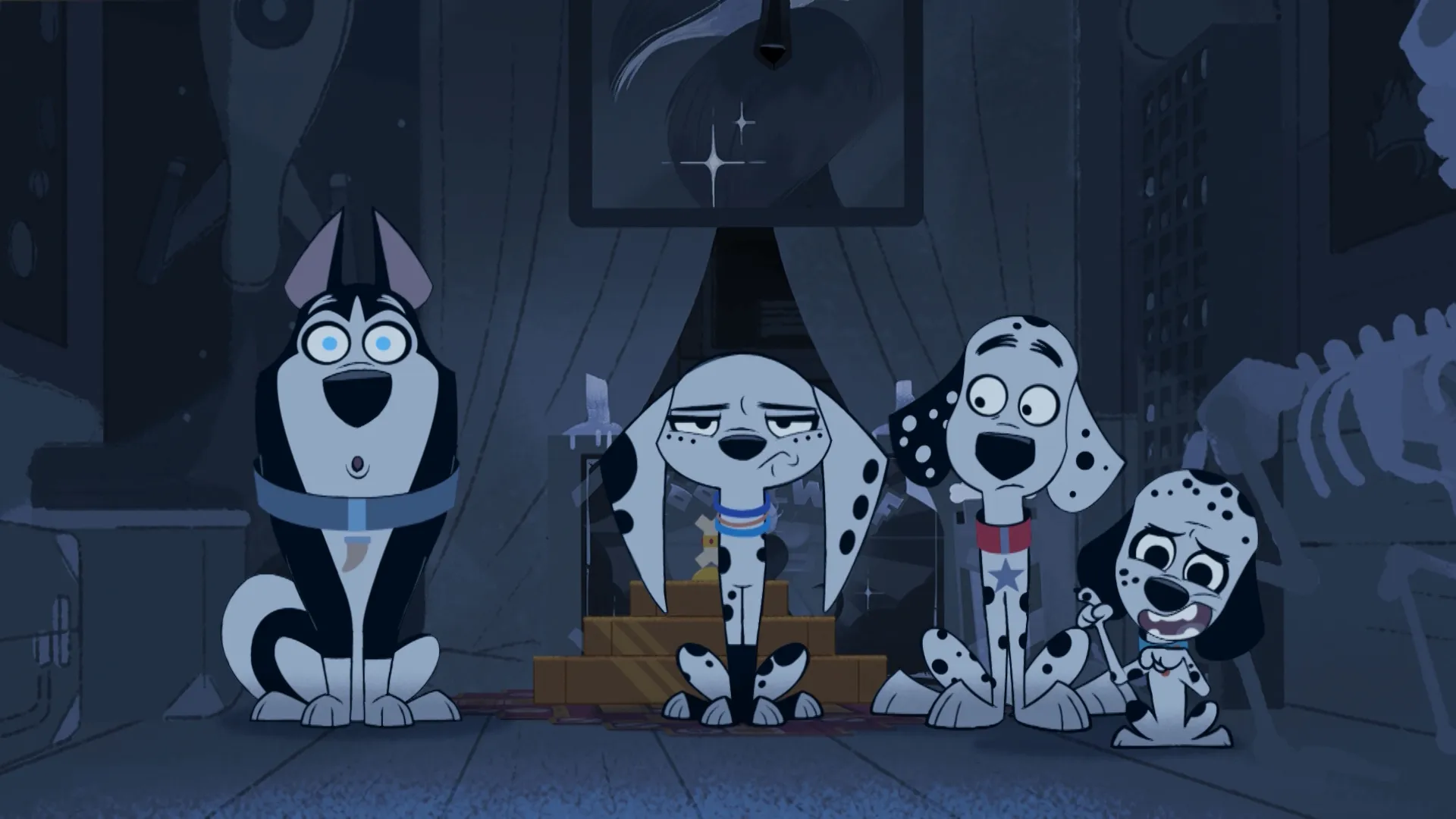 thumbnail - S1:E22 Poodlefall!/ Dotty Dancing (101 Dalmatian Street (2018))