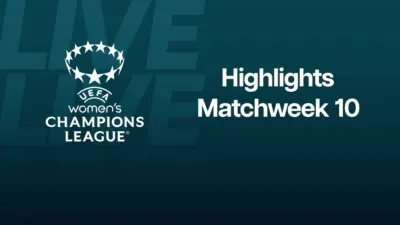 thumbnail - UEFA Women's Champions League Highlights Match Week 10