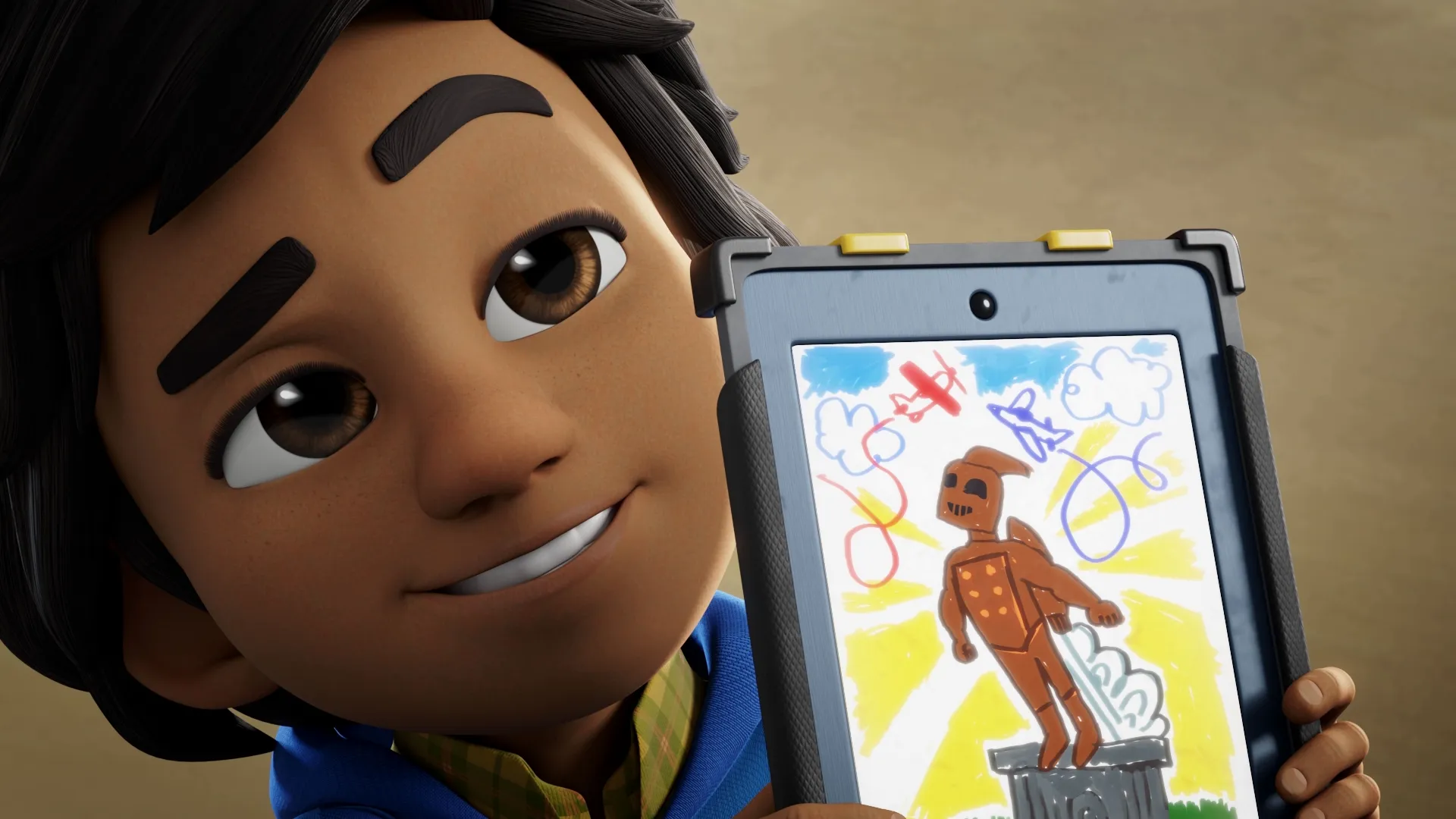 thumbnail - S1:E3 Ground Control To Rocketeer / Save The Statue