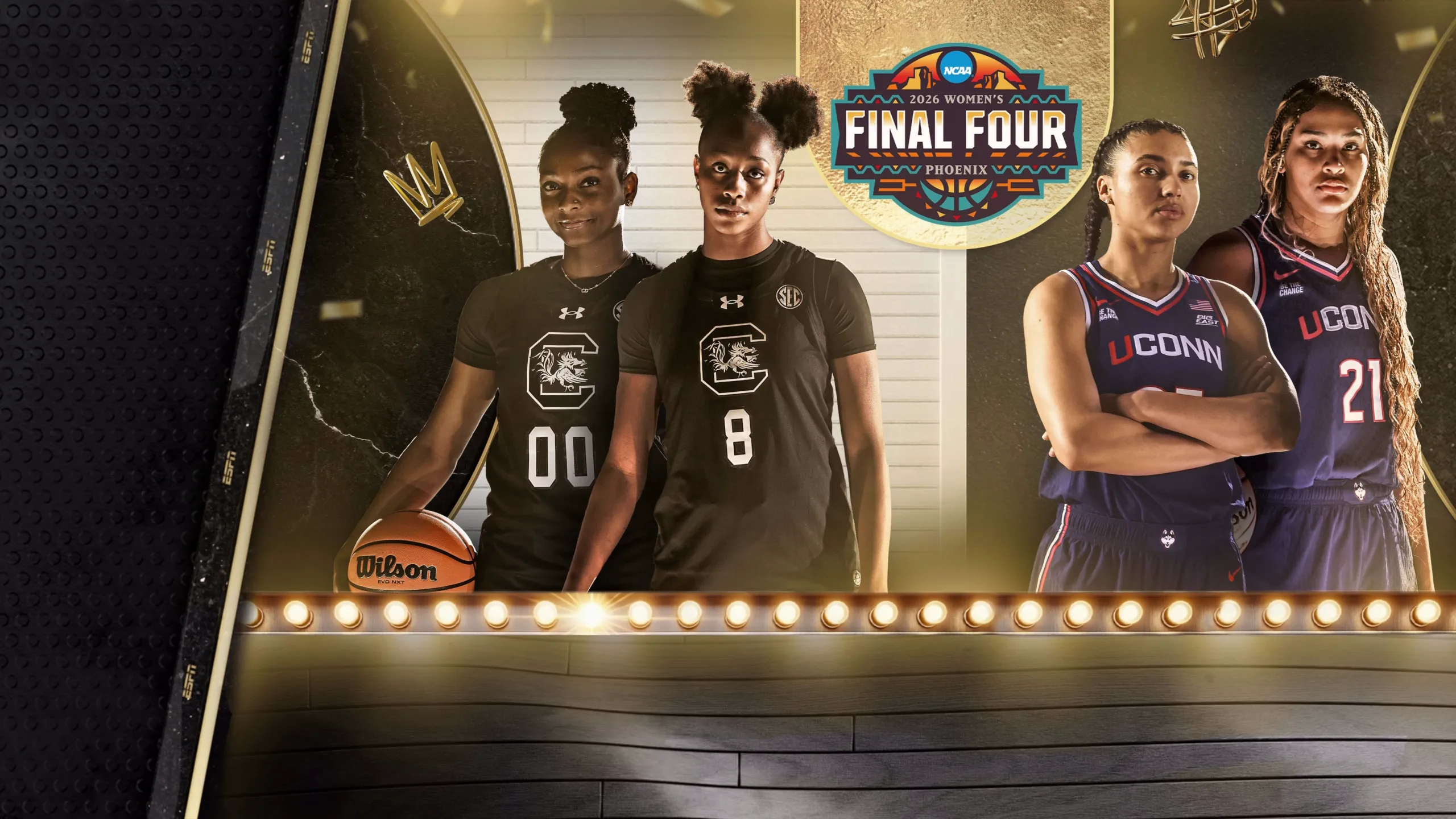 #1 South Carolina vs. #1 UConn (Final Four)