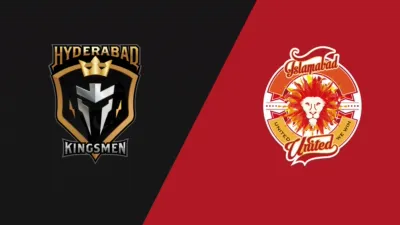 Hyderabad Kingsmen vs. Islamabad United