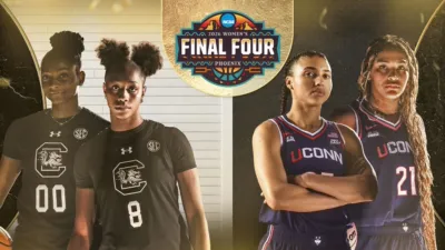 thumbnail - #1 South Carolina vs. #1 UConn (Final Four)
