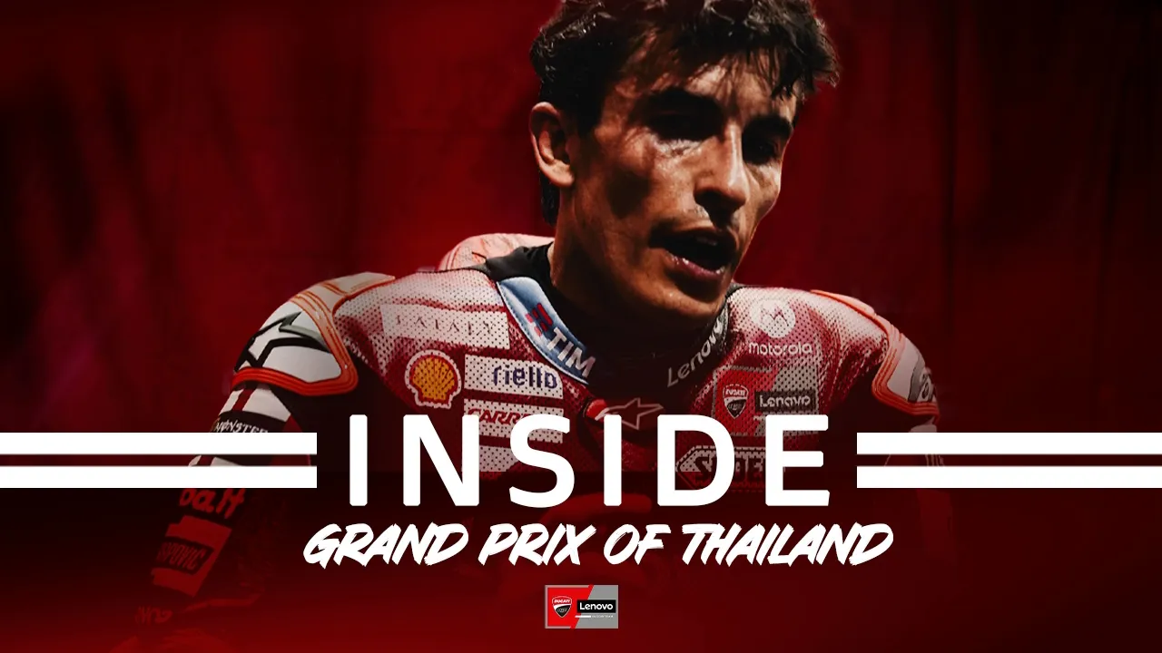 thumbnail - INSIDE Ducati Lenovo Team 2026 | Episodio 01: #ThaiGP