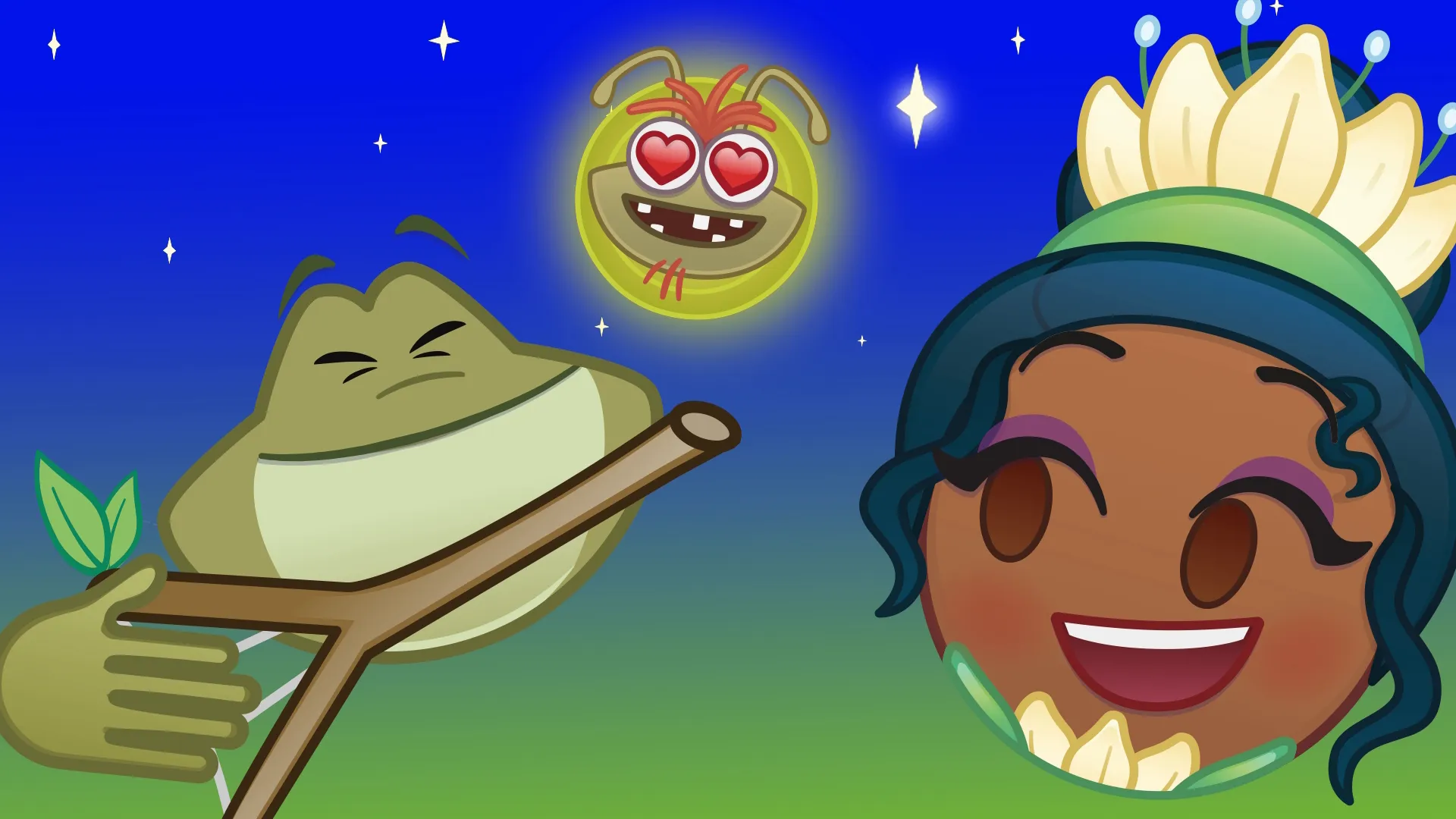 thumbnail - S6:E7 Disney As Told by Emoji: The Princess and the Frog