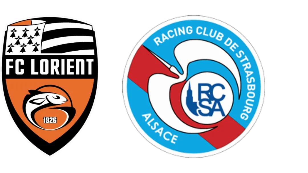 ⁦Lorient vs. Strasbourg⁩