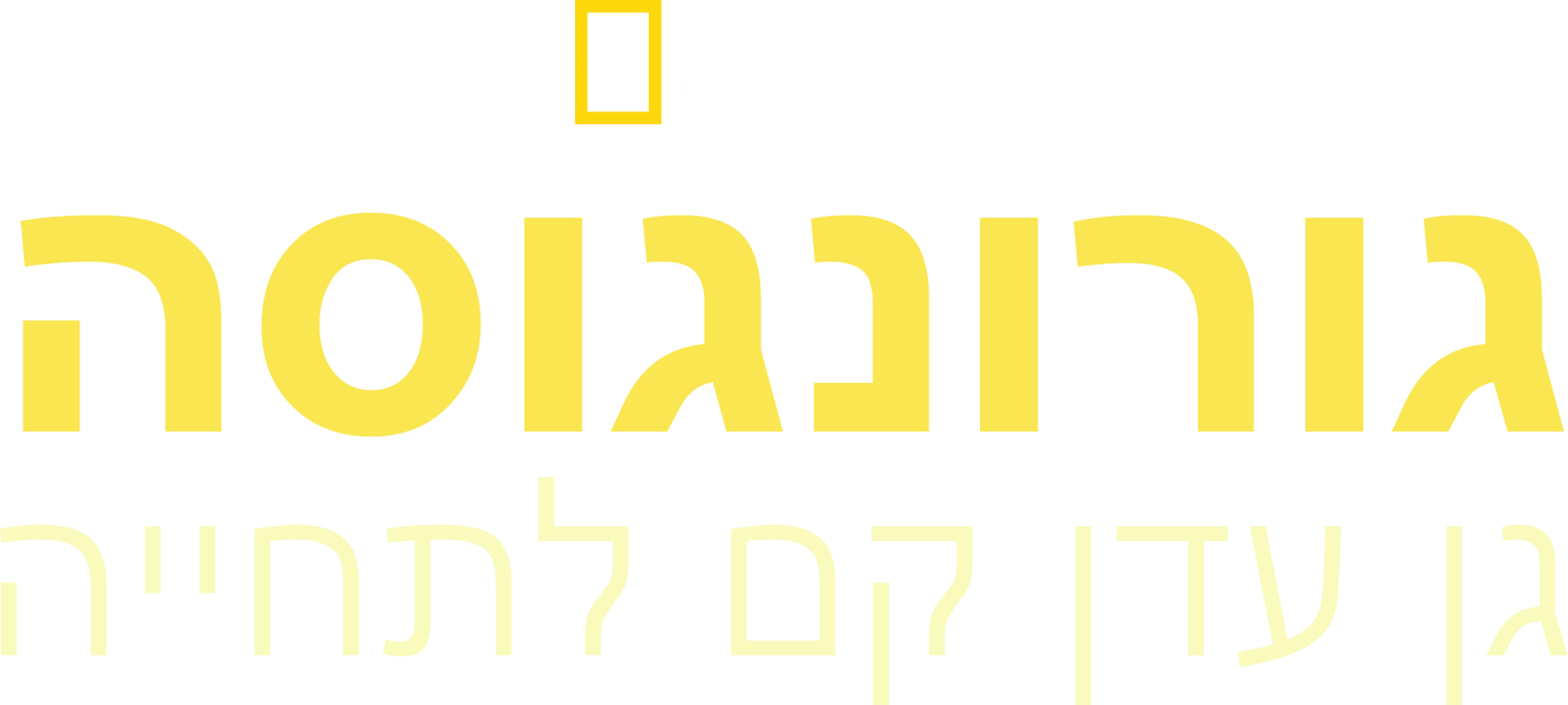 גורונגוסה: גן עדן קם לתחייה