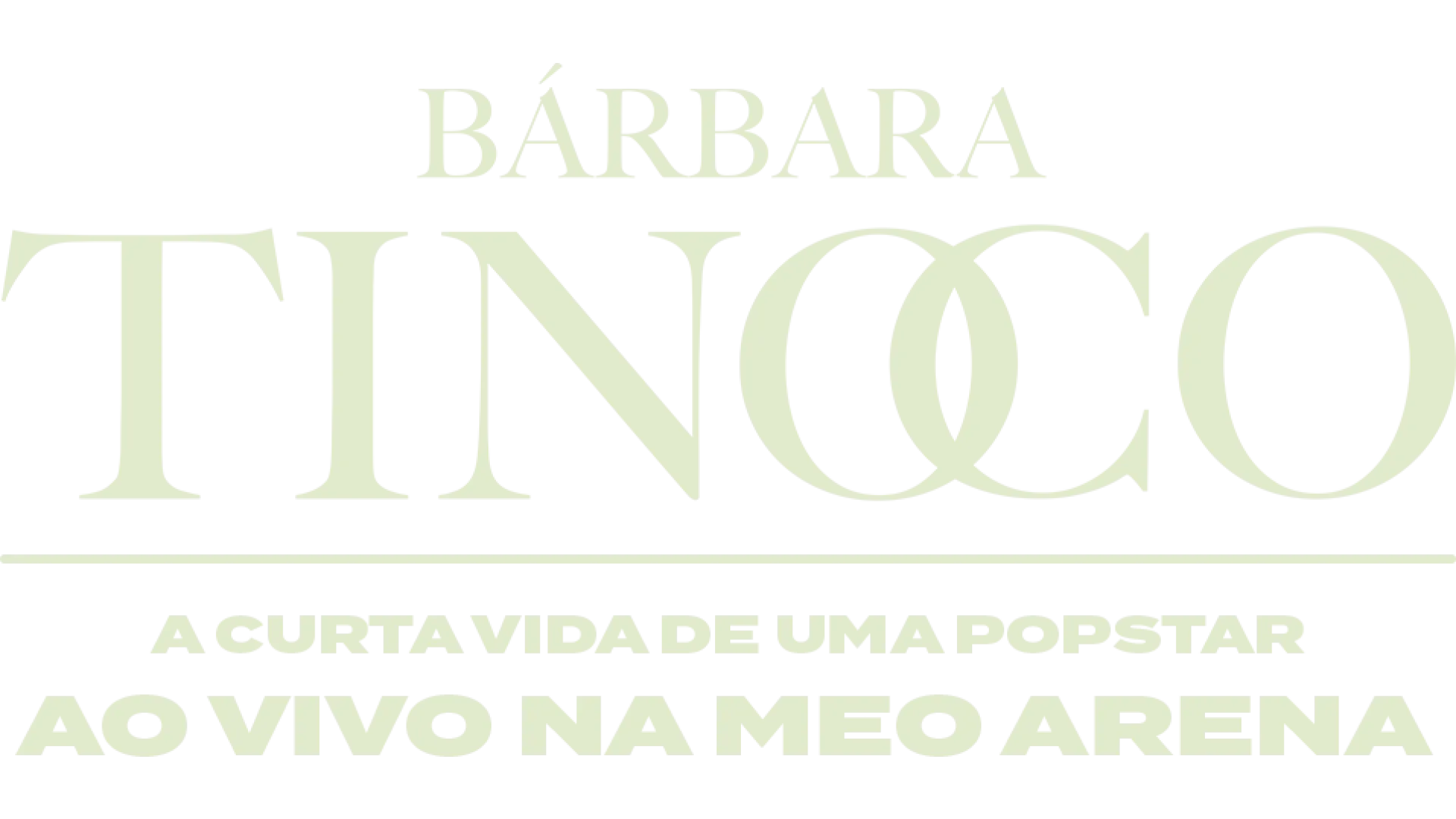 Bárbara Tinoco - A Curta Vida de uma Popstar, Ao Vivo na MEO Arena
