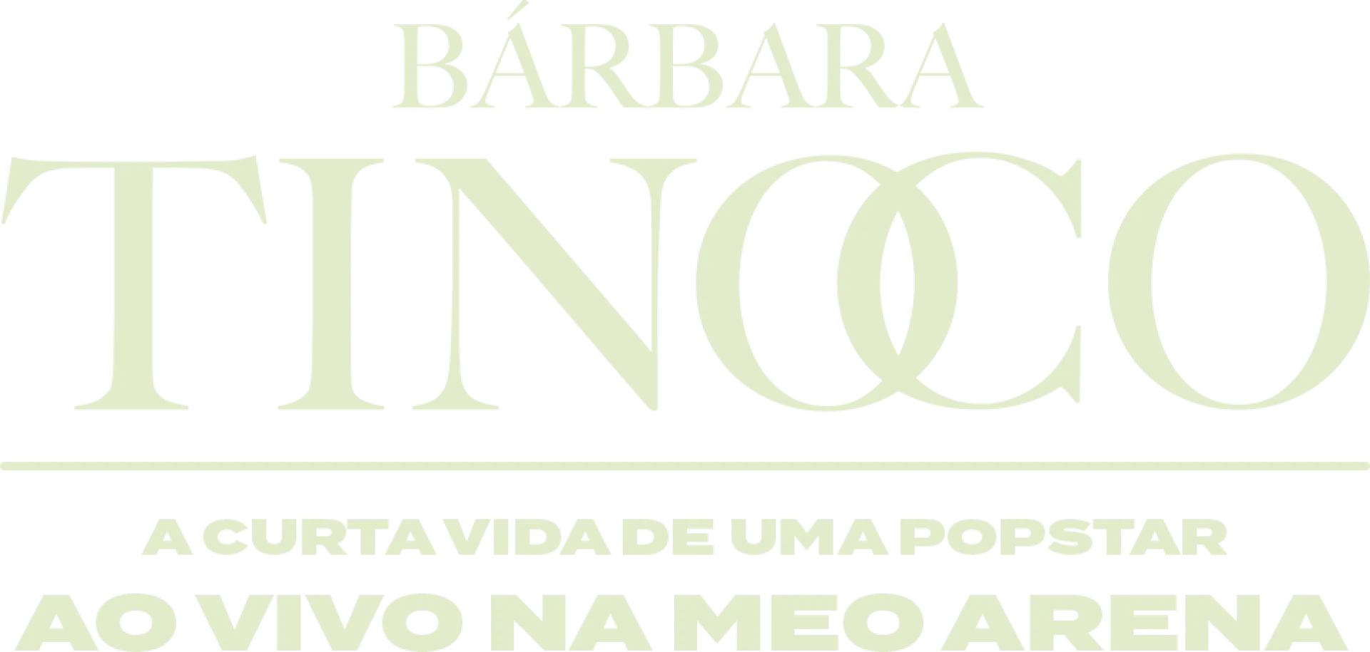 Bárbara Tinoco - A Curta Vida de uma Popstar, Ao Vivo na MEO Arena